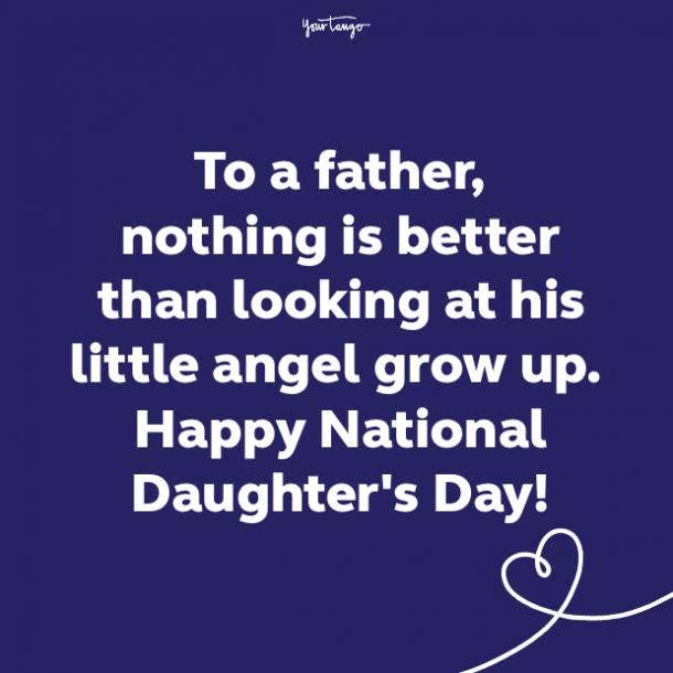 Cita del Día Nacional de la Hija