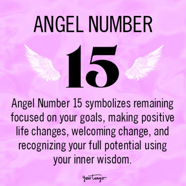 significado del ángel número 15