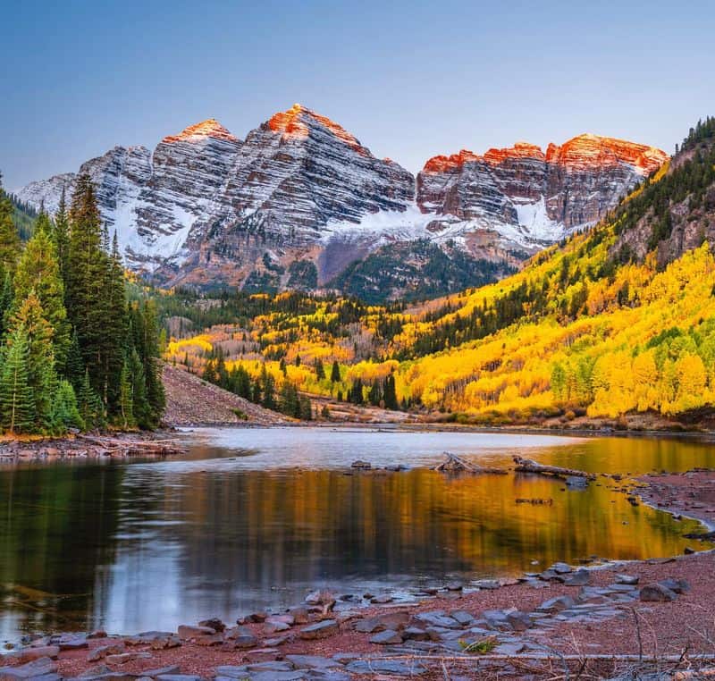10 Must-See Stops on Your Summer Road Trip from Glenwood Springs to Aspen Maroon Bells Scenic Splendor