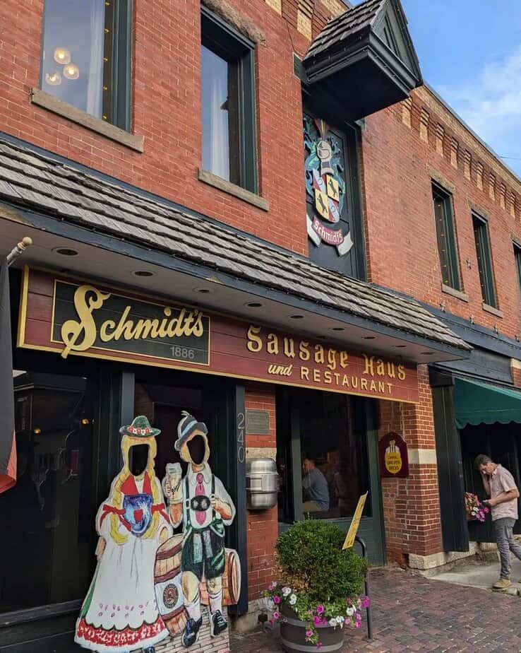 11 Wildly Unique Ohio Restaurants You Have to See to Believe Schmidt's Sausage Haus — Columbus